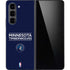 NBA Minnesota Timberwolves Standard - Navy Blue Galaxy Z Fold5 5G Skin